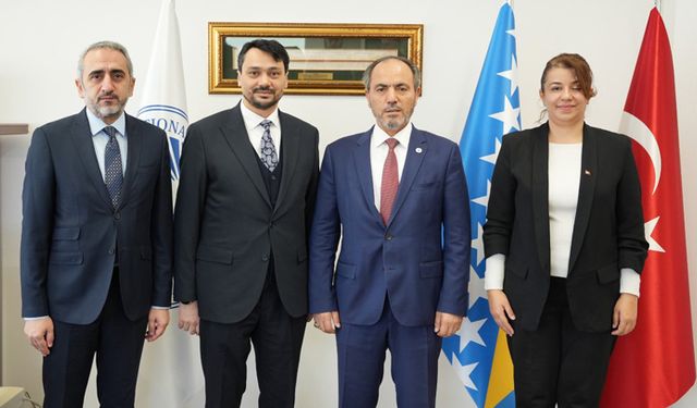 Rektör Güngör, Saraybosna Üniversitesi’nde