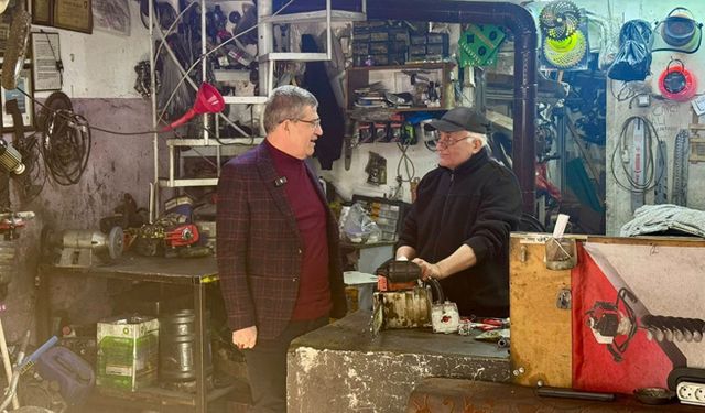 AK Parti İl Başkanı Subaşıoğlu, Denizli esnafını ziyaret etti