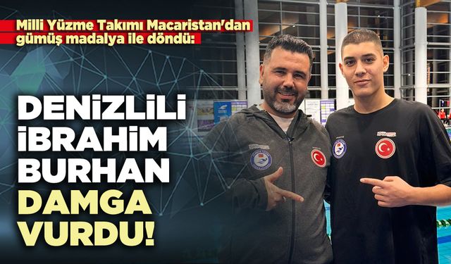 Denizlili İbrahim Burhan damga vurdu!