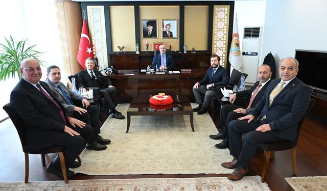 Denizli OSB’DEN Vali Köşger’e Hayırlı Olsun Ziyareti