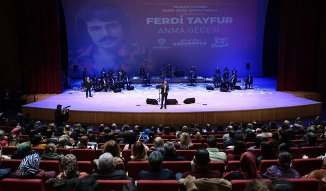 Denizli Büyükşehir’den Ferdi Tayfur Anma Gecesi