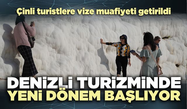 Denizli turizminde yeni dönem başlıyor