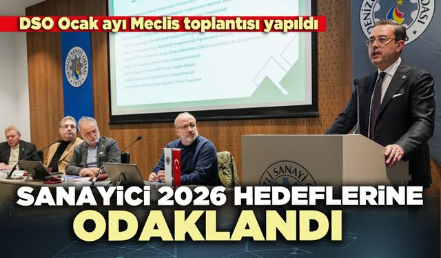 Sanayici 2026 hedeflerine odaklandı