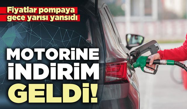 Motorine indirim geldi!