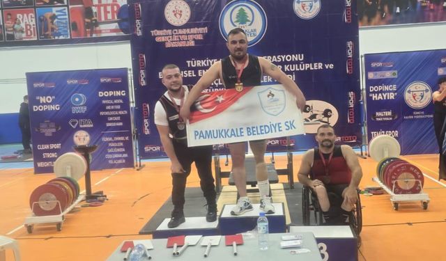 Pamukkale Belediyespor'dan Türkiye Rekoru