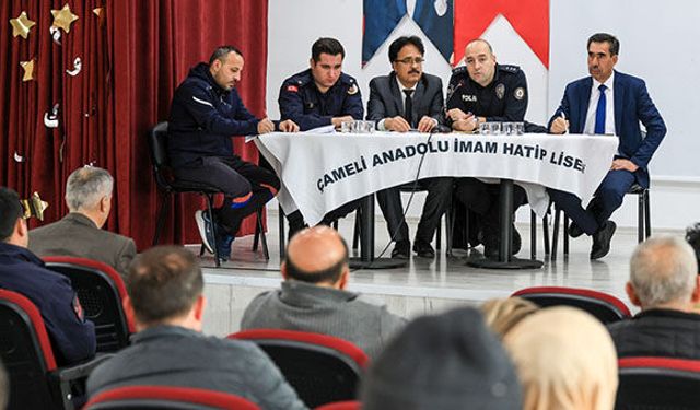 Çameli’de Okul Sağlığı ve Güvenliği toplantısı yapıldı