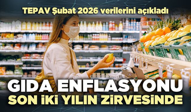 Gıda enflasyonu son iki yılın zirvesinde