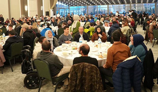 Engelliler Meclisi iftarda bir araya geldi