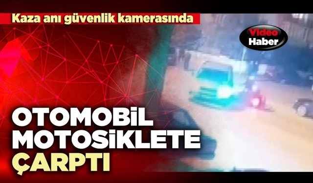 Denizli’de Otomobil İle Motosiklet Çarpıştı