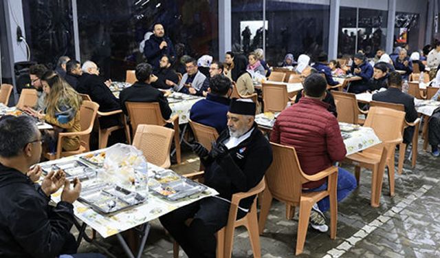 Çameli’de Ramazan’ın ilk iftarı Elmalı Mahallesi’nde yapıldı