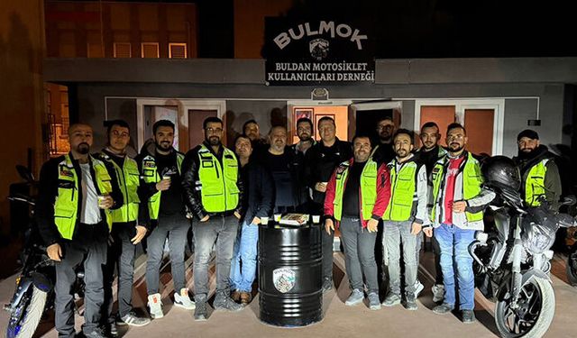 Buldanlı motosiklet sürücülerine 'güvenli sürüş' eğitimi