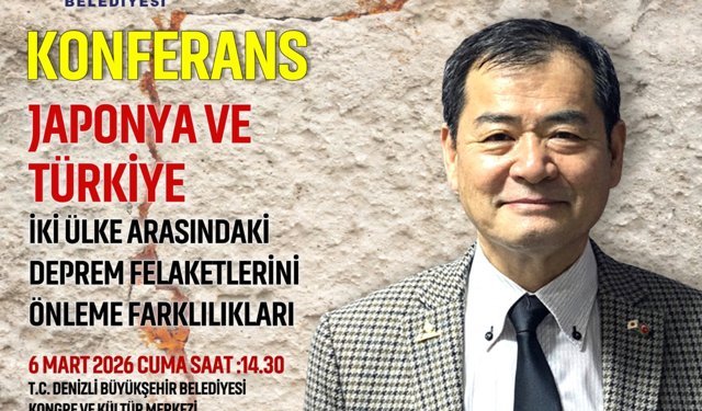 Denizli Büyükşehir’den Deprem Riskine Karşı Farkındalık Konferansı