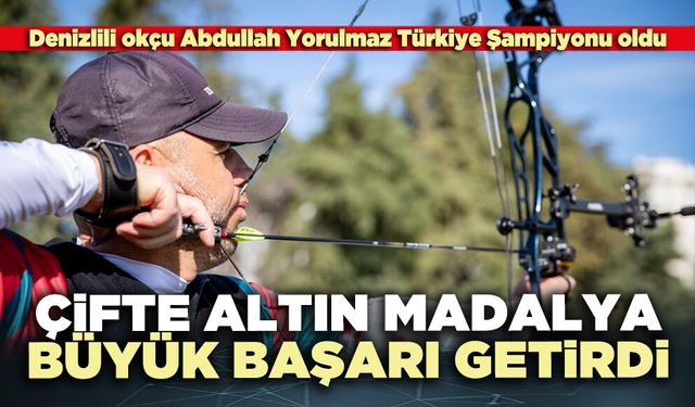 Çifte altın madalya büyük başarı getirdi