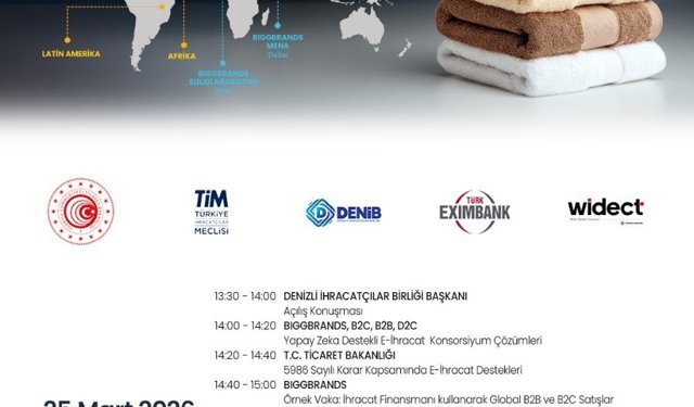 Bıggbrands İle Türkiye’den Dünya’ya E-İhracat Konferansları “ Go Global Prime ” Şimdi Denizli‘de!..