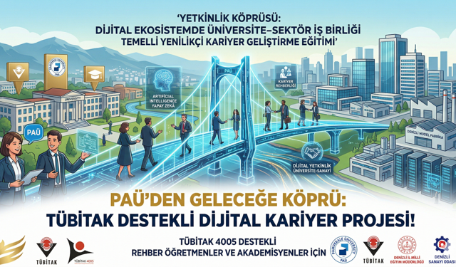 PAÜ'den TÜBİTAK Destekli Kariyer Projesi