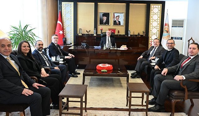 DOSB yeni yönetimi Vali Köşger’e ziyarette bulundu
