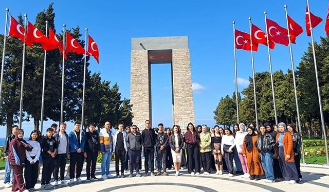 Çamelili öğrencilerin tarihe yolculuğu