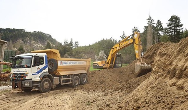 Çameli Elmalı yolu modern üst yapıya kavuşuyor