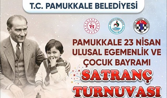 23 Nisan coşkusu satranç turnuvasıyla yaşanacak