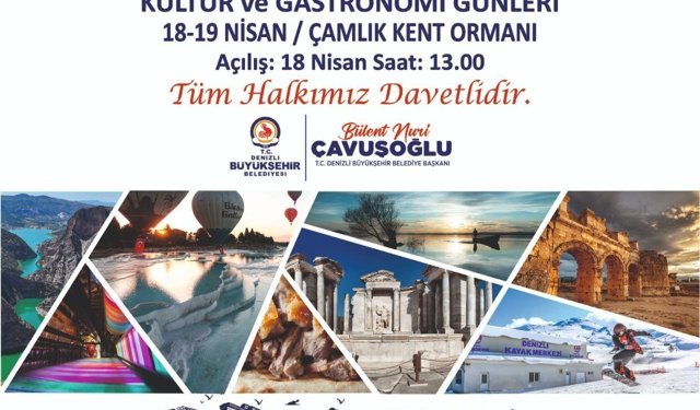 Denizli Büyükşehir’le Kültür Ve Gastronomi Bir Arada