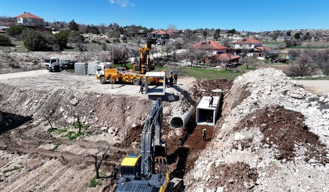 Başkan Ertemur Sözünü Tuttu: Uzunpınar’a Sel Kalkanı
