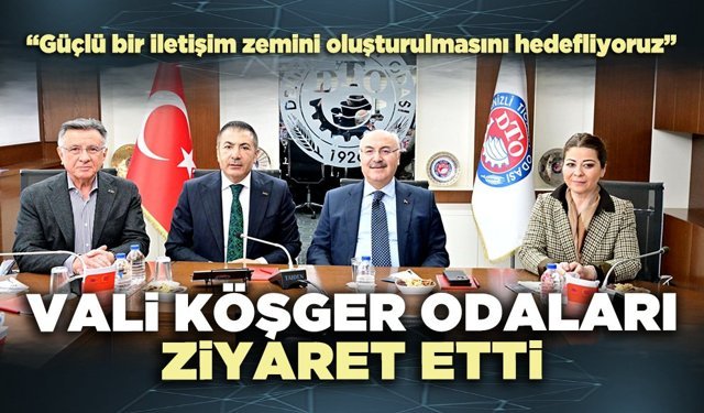 Vali Köşger odaları ziyaret etti