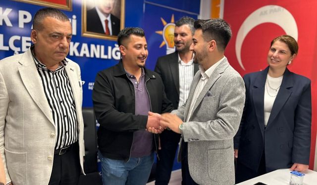 CHP’den İstifa Eden Genç Başkan Ak Parti’ye Katıldı