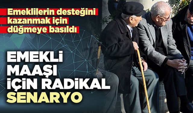 Emekli maaşı için radikal senaryo