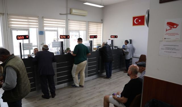 Vergileri'nin birinci taksit ödemeleri devam ediyor