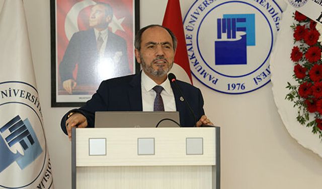 PAÜ Rektörü Güngör, Enerji ve İklim Paneli’ne katıldı