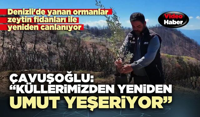 Çavuşoğlu: “Küllerimizden yeniden umut yeşeriyor…”