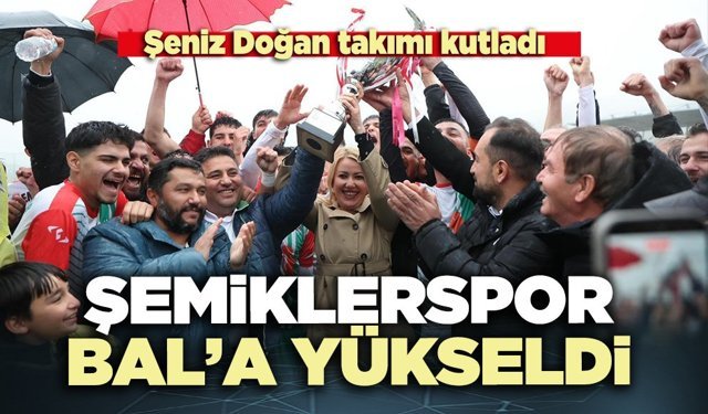 Şemiklerspor Bal’a yükseldi