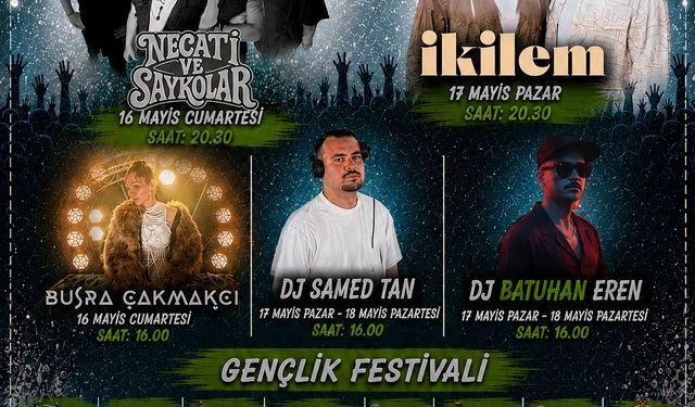 Çivril’de Gençlik Festivali Coşkusu Başlıyor