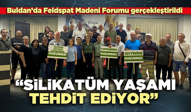 “Silika tüm yaşamı tehdit ediyor”