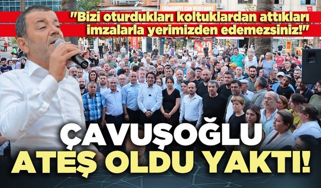 Çavuşoğlu ateş oldu yaktı!