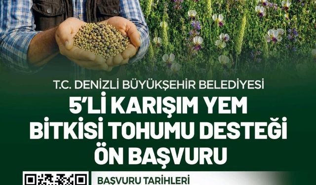 Denizli Büyükşehir’den Yem Maliyetlerine Karşı Güçlü Hamle