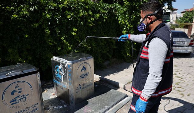 Pamukkale Belediyesi’nden Kurban Bayramı sonrası hijyen seferberliği