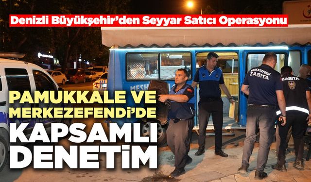 Pamukkale Ve Merkezefendi’de Kapsamlı Denetim