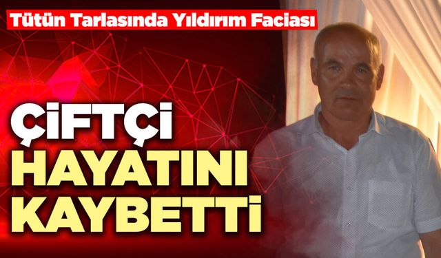 Tütün Tarlasında Yıldırım Faciası