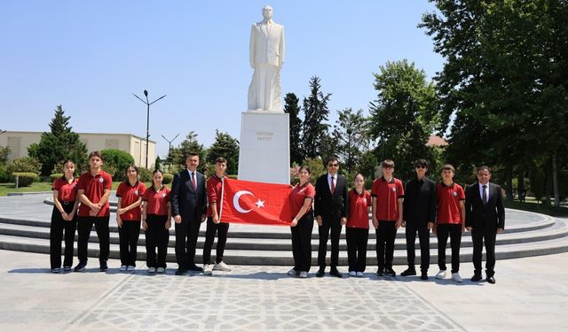 Çameli’den Kardeş Şehir Biləsuvar’a Anlamlı Ziyaret