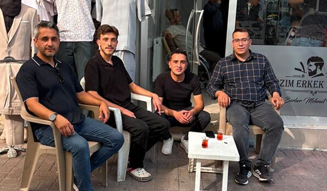 AK Parti Denizli İl Teşkilatı berber esnafına ziyaretlerde bulundu