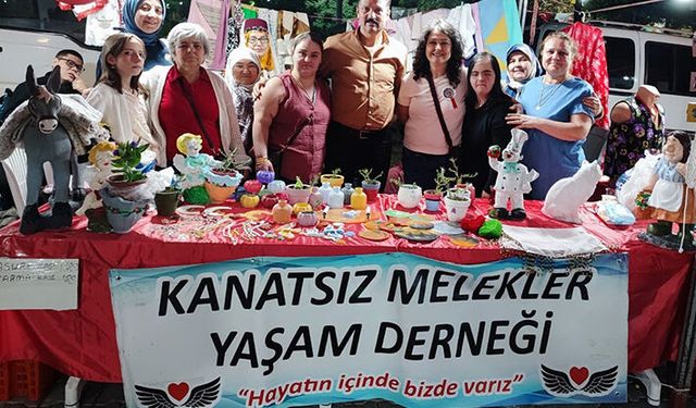 Kanatsız Melekler festivale renk kattı