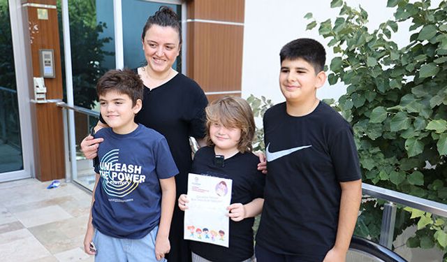 Denizli Büyükşehir’den miniklere bisiklet hediyesi