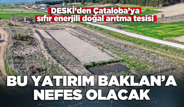 DESKİ’den Baklan’a nefes olacak yatırım