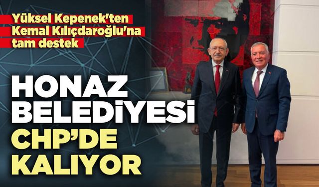 Honaz Belediyesi CHP’de kalıyor