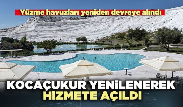 Kocaçukur yenilenerek hizmete açıldı