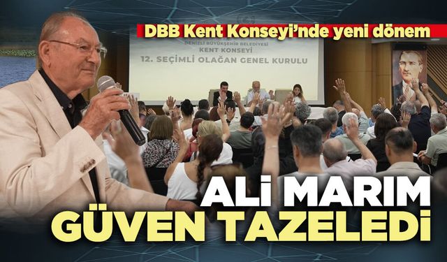 Ali Marım güven tazeledi