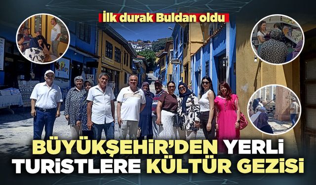Büyükşehir’den yerli turistlere kültür gezisi