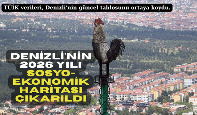 Denizli’nin 2026 Yılı Sosyo Ekonomik Haritası Çıkarıldı