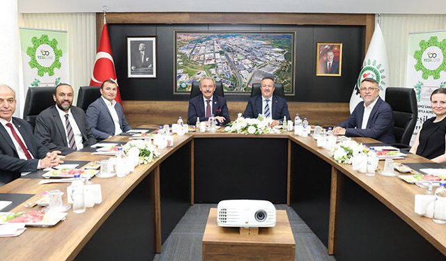 Şahin Tin’den, Denizli OSB Yönetimine tebrik ziyareti